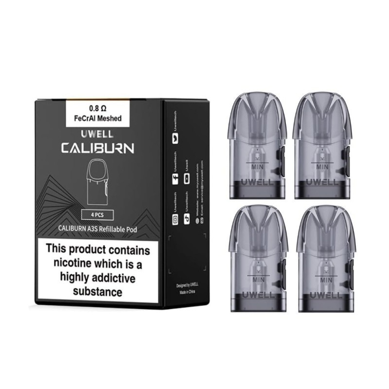 Uwell Caliburn A3S Kartuş Uwell Caliburn A3S Kartuş