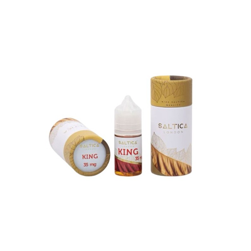 Saltica King (Tütün, Hindistan Cevizi, Kurabiye ve Badem) Salt Liki...